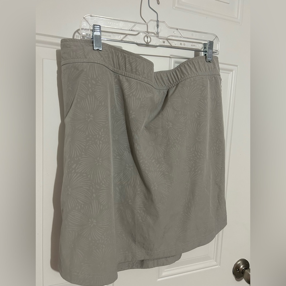 Eddie Bauer Gray Athletic Skort
